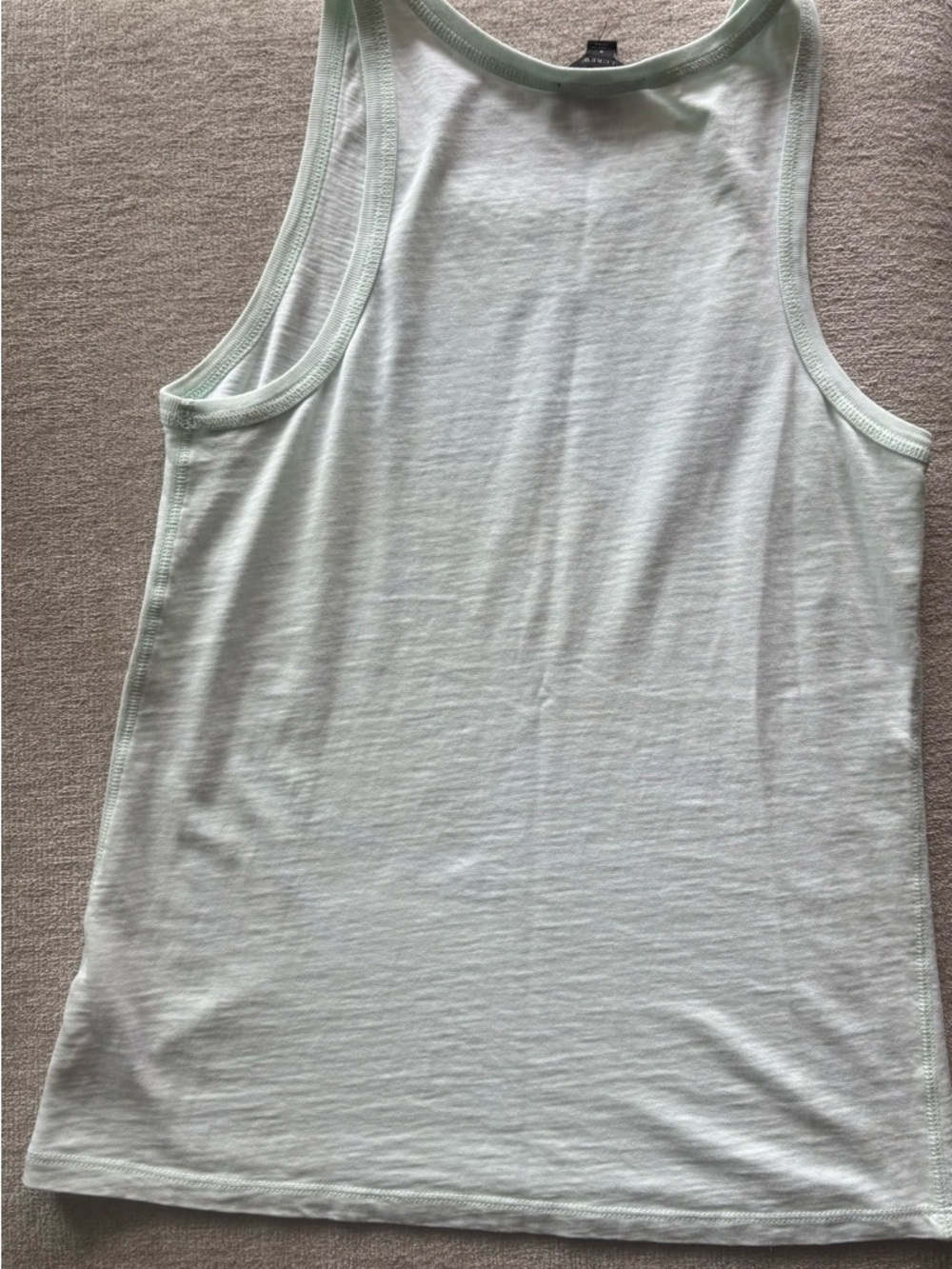 J.Crew Mint Green Tank Top Size Small Soft Stretch Basic Summer Staple - Picture 3 of 3